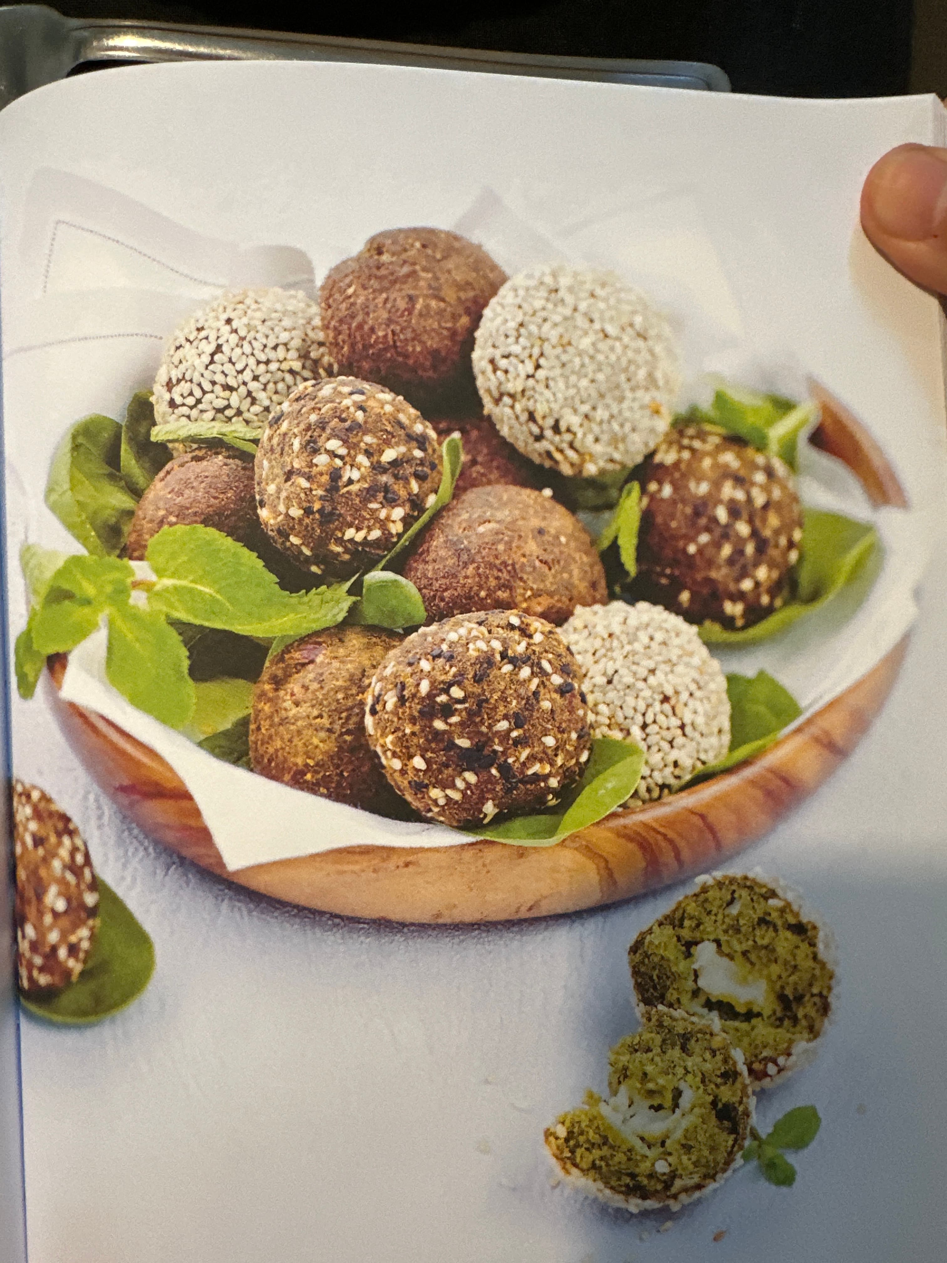Falafels épinards et feta